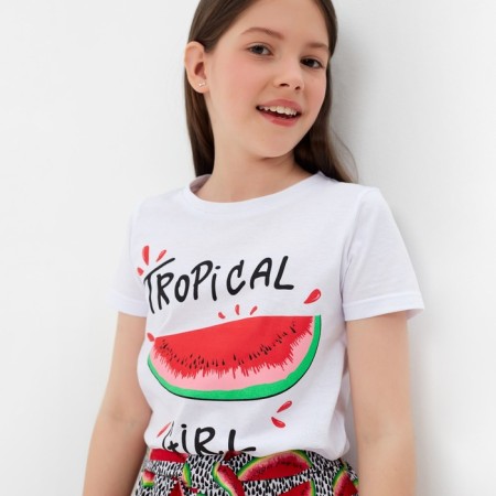 Kit for girls, white color, height 122 cm-3