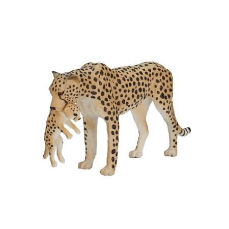 Figure Konik "Cheetah, female with cubs"