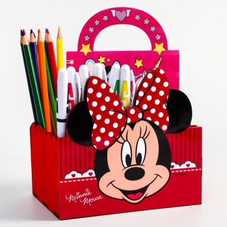 Organizer for the office, 15x10x8 cm, Minnie Mouse-2