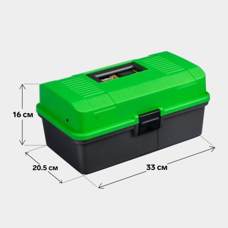 Fisherman Helios Box two-bearing, green (T-HS-FB2-G)-1