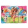 Cubes "princesses" cardboard, 6 pieces, according to the Montessori methodology