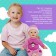 Pups Interactive “Baby”, 6 functions, voiced, eats, drinks, plays with ocheses, height 38 cm.