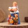 Kovrovsky toy "Baryshnya with children", ceramics