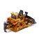 Radio -controlled bulldozer XZS, 1:24, with metal elements, works from the battery