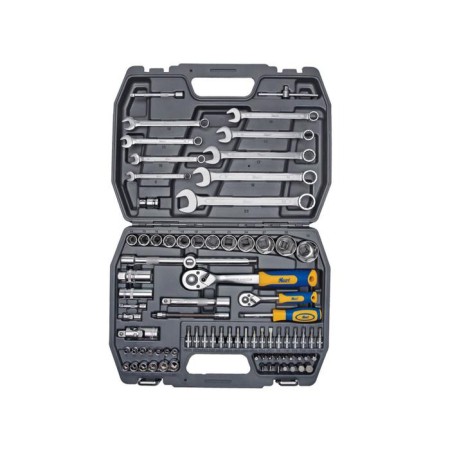 Набор инструмента KRAFT KT700305, 1/2", 1/4", 82 предмета-1