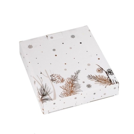 Serving share "Santa Claus and Deer", 15.5 × 2.3 cm, white color-5