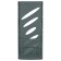 Paper tray Vertical Istanm Tropic, tinted black, width 110mm