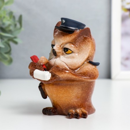 Souvenir Polystone Lac "Filin - Police" 9.8x8x8 cm-3