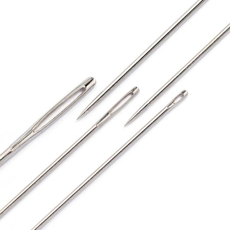 Needles set for sewing, embroidery, dumplings and beadwork in the distribution foam-1