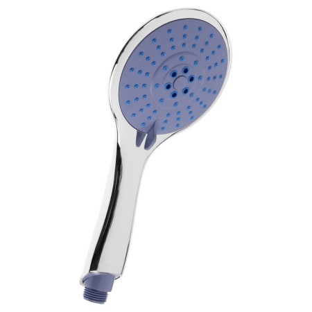 Shower watering can Zein Z3533, d = 120 mm, 5 modes, chrome/blue-1