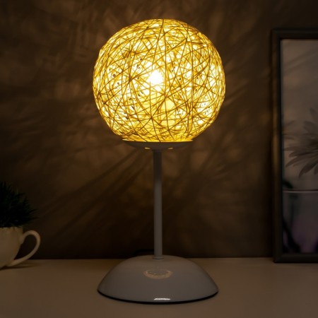 Table lamp 1375297/1 E27 40W white 14x14x30 cm Risalux-2