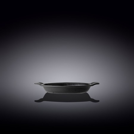 Wilmax England Slate Stone, round, 18.5x15 cm baking-1