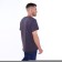 T -shirt male, gray color, size 48