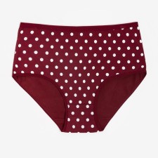 Cowards women's slips, burgundy color, size 56-58