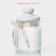 Glass Bank for bulk products with a ceramic lid of the jam, 250 ml, 8 × 13 cm