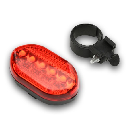 Rear bicycle, waterproof bicycle, 5 diodes, 7 modes, 2AAA-1