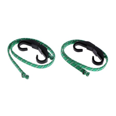 Glass for mounting baggage Nova Bright, 80 cm, plastic hooks, set 2 pcs-2