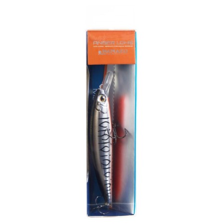 Namazu Anger Long wobbler, 9.7 cm, 13.5 g, mine, floating (0.5-1.5 m), color 12-1