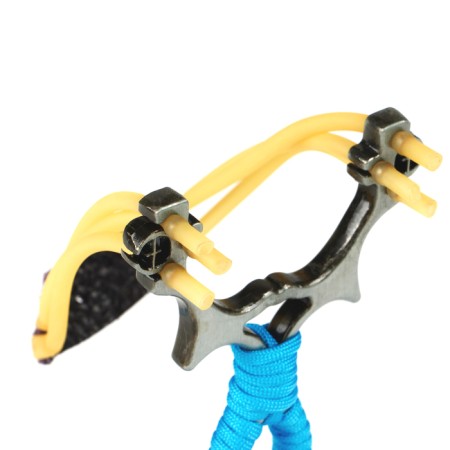 Metal slingshot in the braid, color mix-2