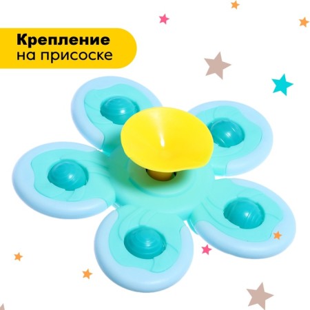 Spinner for the bathroom on the suction cup "shark", on the suction cup-4