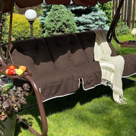 Billy swing pillow, size 50x60x180 cm, brown color-1