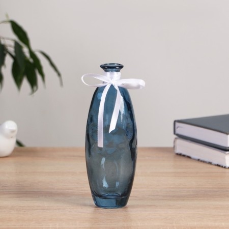 Vase "Magic moments" azure d-3cm 17.5x6cm mix