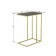 The table Nami Gold, 500x310x705, black marble/gold