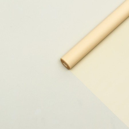 Matte film, "Pastel", cream 0.59 x 7 m 180g-1