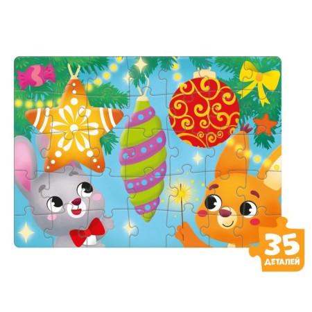 A set of puzzles for creativity "New Year", in the package-1