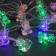 Garland “thread” 5 m with nozzles “bears”, IP20, transparent thread, 20 LED, glow of multi (RG/RB), blinking, 220 V