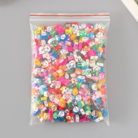 Beads Rubber Figure "Animals" Mix, UP. 500 pcs.-3