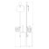 Bar with three toilet accessories 80 cm, chrome, artwelle