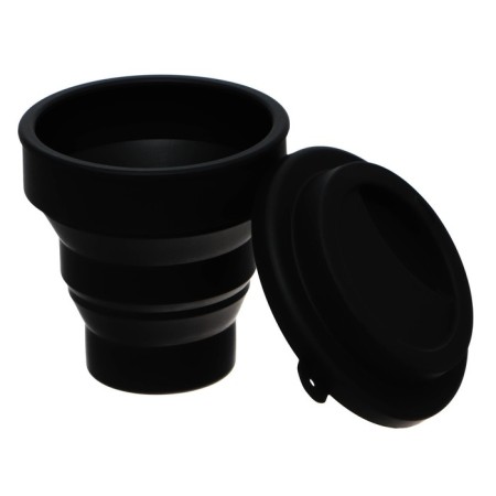 A glass for drawing DEVENTE. School, folding (silicone), black-3