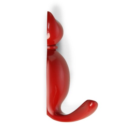 Furniture hook cappio cat, one -rod, red-3