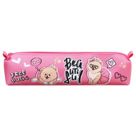 Penal soft, 1 compartment, quadro, 45 x 210 mm, PMO 11-20 "Fashionable dogs" 70561-1