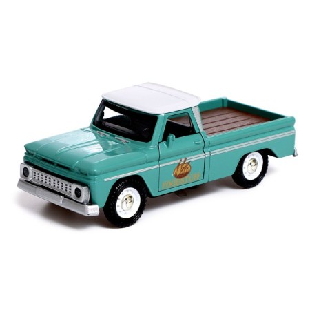 Metal jeep "Retro", doors, inertia, 1:36, light, color mix open-5