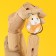 Wooden icon "Hamster", a series of memes, 2.6 x 3.3 cm