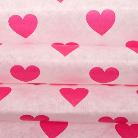 Siliconized "Heart" paper, in sheets, 0.18 x 0.18 m-5