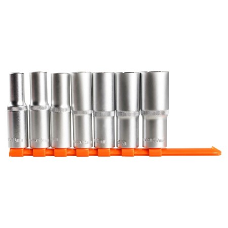 Set of end heads Airline AT-7-34, 1/2 "DR, hexagonal, 7 items, 10-22 mm-2