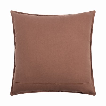 Ethel pillow, 45x45+1 cm, brown, 100% cotton-3