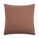 Ethel pillow, 45x45+1 cm, brown, 100% cotton