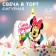 Candle for the cake "Happy Birthday!", 8 x 8 cm, Minnie Mouse