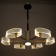 Chandelier 1698/6 LED 124W 3000-6000K silver 71x71x50 cm Bayerlux