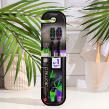 Зубные щетки Biomed black, набор 2 шт