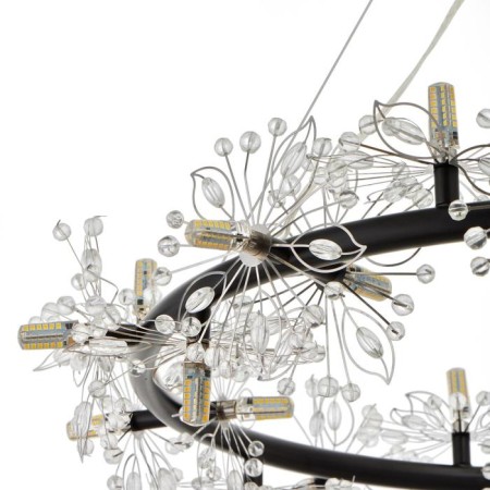 Chandelier 1176/25 G4 20W black 60x60x12 cm Bayerlux-3