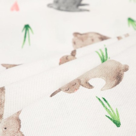 Baby Bunnes Passhane Gnoil Buffy Bunnies 110x144 cm, 100% cotton, 164 g/m2-11