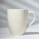Ceramic mug with a spoon "Christmas tree", 310 ml, white color