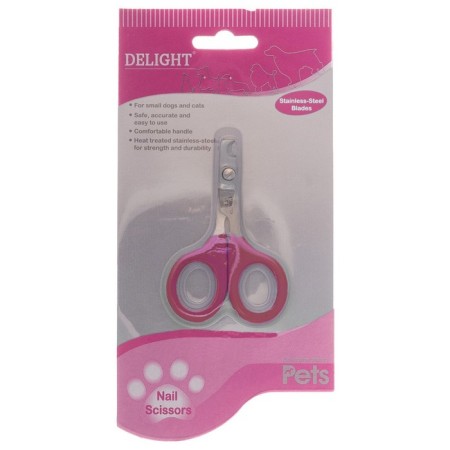 Delight Rose Coogers for Cats, Small, Bent, Pink-3
