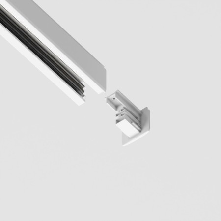 The end of the end for the Technical Trac-31W, 3.1x3.3.3.3 cm, white color is white.-3