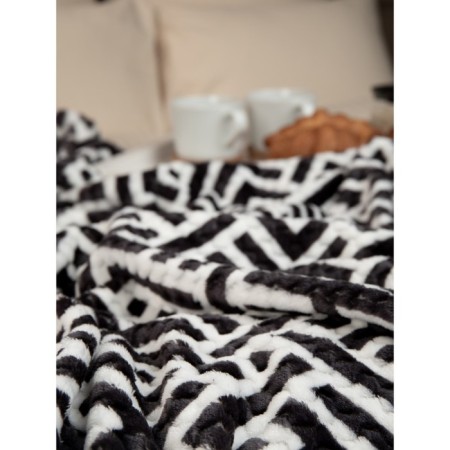 Texrepublic blanket, size 200x220 cm, gray color-7